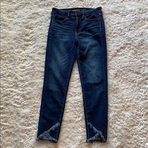 AE next level stretch cropped jeggings 6